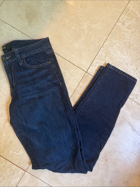 Joe's Jeans Denim - Joe's Jeans Women's Dark Indigo High-Rise Slim Jeans